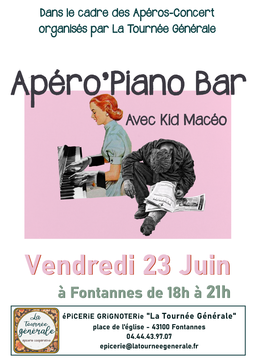 Affiche Apéro Piano Bar